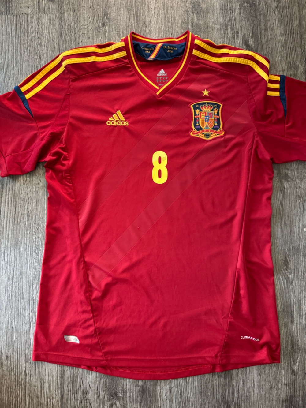 Adidas Xavi Spain Jersey